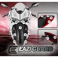 (imagen para) Kit Protección Antirroce "Eazi-Guard" - Ducati Panigale 1299 2015-2017