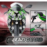 (imagen para) Kit Protección Antirroce "Eazi-Guard" - Kawasaki ZX-6R (636) 2013-2016