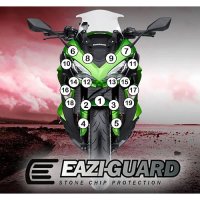 (imagen para) Kit Protección Antirroce "Eazi-Guard" - Kawasaki Z1000SX 2017-2022