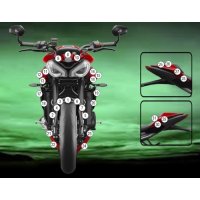 (imagen para) Kit Protección Antirroce "Eazi-Guard" - Triumph Street Triple 2023 en adelante