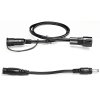 (imagen para) Cable Adaptador ezCAN-Ropa Calefactable, con conector Keis y adaptador genérico
