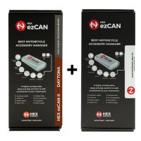 (imagen para) Hex ezCAN - Harley-Davidson "Daytona" (Softail, Sportster, Dyna, Trike, Touring) + Kit Extensión