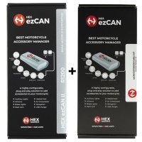 (imagen para) Hex ezCAN - BMW "R1200" hex/camhead (R1200GS/R/RT) + Kit Extensión