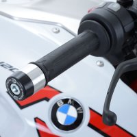 (imagen para) Topes Manillar, Negros - BMW R1200R 2015 en adelante, R1250R Sport 2019 en adelante, F750GS 2018 en adelante, F900R/F900XR 2020 en adelante, F900GS 2024 en adelante