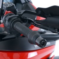 (imagen para) Topes Manillar, Negros - Ducati Multistrada 950(S) 2017 en adelante, Hypermotard 950 2019 én adelante, DesertX 2022 en adelante