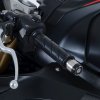 (image for) Bar-End Sliders, Black - Honda CB650R / CBR650R 2019 onwards
