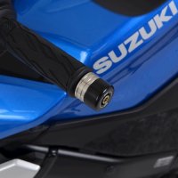 (image for) Bar-End Sliders, Black - Suzuki GSX-S1000 / GSX-S950 2021 onwards, GSX-S1000 GT 2022 onwards