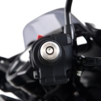 (image for) Bar-End Sliders, Stainless Steel - Yamaha YZF-R7 2022+ / YZF-R1(M) 2015+, Honda CMX1100 (T) Rebel 2021-2024