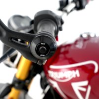 (image for) Bar-End Sliders, Black - Triumph Speed 400 2024 onwards