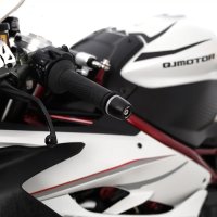 (imagen para) Topes Manillar estilo APEX, Negros - QJ Motor SRK 921 RR 2025+