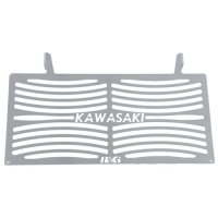 (image for) Branded Radiator Guards, Stainless Steel - Kawasaki Ninja 125 / Z125 2019 onwards