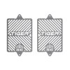 (imagen para) Protector de Radiador de Marca, Acero Inoxidable (2) - Triumph Tiger 850 Sport 2021 en adelante