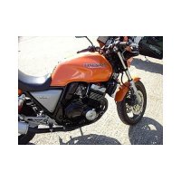 (image for) Crash Protectors, Black - Honda CB400 (all years)