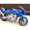 (image for) Crash Protectors, Black - Yamaha TRX850 1996-2000