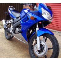 (image for) Crash Protectors, Black - Honda CBR125R 2004-2010