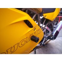 (image for) Crash Protectors, Black - Ducati 900SS -1998