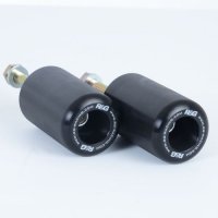(imagen para) Topes Anticaídas Alternativo, Negro - Honda CB600 Hornet - 2006 / CBF 600 2004 en adelante