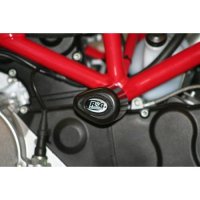 (image for) Crash Protectors Aero, Black - Ducati Monster 2001-2006, Monster S4RS (all years), Multistrada 1100 2007-2010, Sport Classic 1000S 2007-2014
