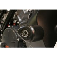 (imagen para) Topes Anticaídas Aero, Negro - KTM RC8 2008- (no la RC8R)
