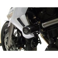 (image for) Crash Protectors Aero, Black - Kawasaki ER-6n 2009-2011 naked