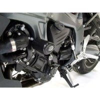 (image for) Crash Protectors Aero, Black - BMW K1200R / K1300R