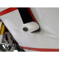 (imagen para) Topes Anticaídas Aero, Blanco - Ducati Desmosedici 2008 en adelante