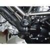 (imagen para) Topes Anticaídas Aero, Negro - Ducati Multistrada 1200 2010-2014
