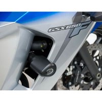 (imagen para) Topes Anticaídas Aero, Negro - Suzuki GSX650 F 2010 en adelante