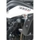 (imagen para) Topes Anticaídas Aero, delantero, Negro - Triumph Speed Triple (S/R/RS)