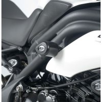 (imagen para) Topes Anticaídas Aero, central, Negro - Triumph Speed Triple (S/R/RS)
