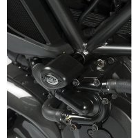 (imagen para) Topes Anticaídas Aero, Negro - Ducati Diavel 2011 en adelante