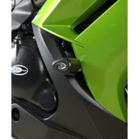 (image for) Crash Protectors Aero, Black - Kawasaki ER6-f 2012 onwards