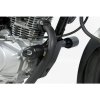 (imagen para) Topes Anticaídas Aero, Negro - Honda CBF125 2009 en adelante