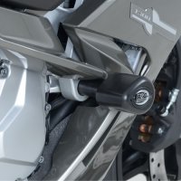 (imagen para) Topes Anticaídas sin cortar Aero, negro - Yamaha FJR1300 2013 en adelante