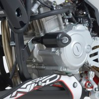 (image for) Crash Protectors, Black - Rieju RS3 125 naked