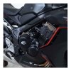 (imagen para) Topes Anticaídas sin-cortar Aero (negro) - Honda CBR650F / CB650F 2014-2018 / CBR650R 2019+