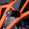 (imagen para) Topes Anticaídas Aero (negro) - KTM 1290 Super Duke 2014 en adelante