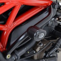 (image for) Crash Protectors Aero (black) - Ducati Monster 821, 1200/1200S