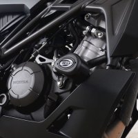 (imagen para) Topes Anticaídas Aero - Honda CB125R 2021+