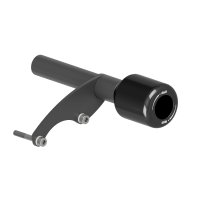 (imagen para) Topes Anticaídas Aero, Negro - Honda GB350S 2025+