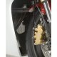 (image for) Exhaust Downpipe Grille (black) - Honda CBR600F 2011 onwards