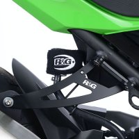 (imagen para) Tirante de Escape (1) & Tapa Ciega - Kawasaki Ninja 500 / Z500 2024 en adelante, Ninja 400 / Ninja 250 2018 en adelante, Z400 / Z250 2019 en adelante