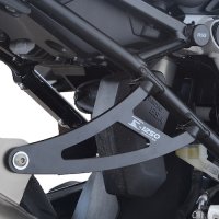 (image for) Exhaust Hanger (1) & Footrest Blanking Plate - BMW R1250R Sport / RS (Sport) 2019 onwards