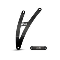 (imagen para) Tirante de Escape (1) y tapa estribera - Kawasaki ZX-4R/RR 2023+