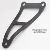 (imagen para) Tirante de Escape (1) y tapa estribera - KTM RC390/200/125 2022 en adelante