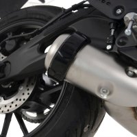 (image for) Exhaust Protector - Round “Supermoto” style, 4.5-5”/11.4-12.7cm LHS/RHS (Black)