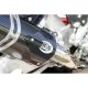 (image for) Exhaust Protector - Tri Oval Lower Joint cover, Right Hand Side (Black)