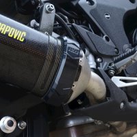 (imagen para) Protector de Escape - Hexagonal Akrapovic (Negro)