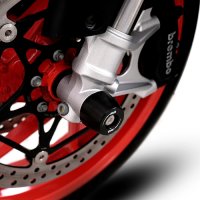 (imagen para) Topes Horquilla APEX - Aprilia RS 660 / Tuono 660 2021+, RS 660 Factory / Tuono 660 Factory 2022-2024