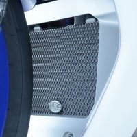 (imagen para) Protector de Radiador de Aceite, Titanio - Yamaha YZF-R1 2015 en adelante
